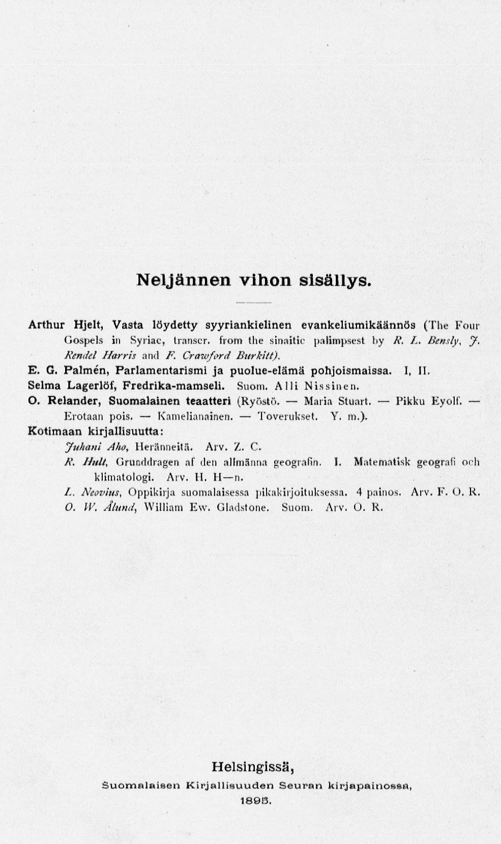 Digitaaliset aineistot - Kansalliskirjasto