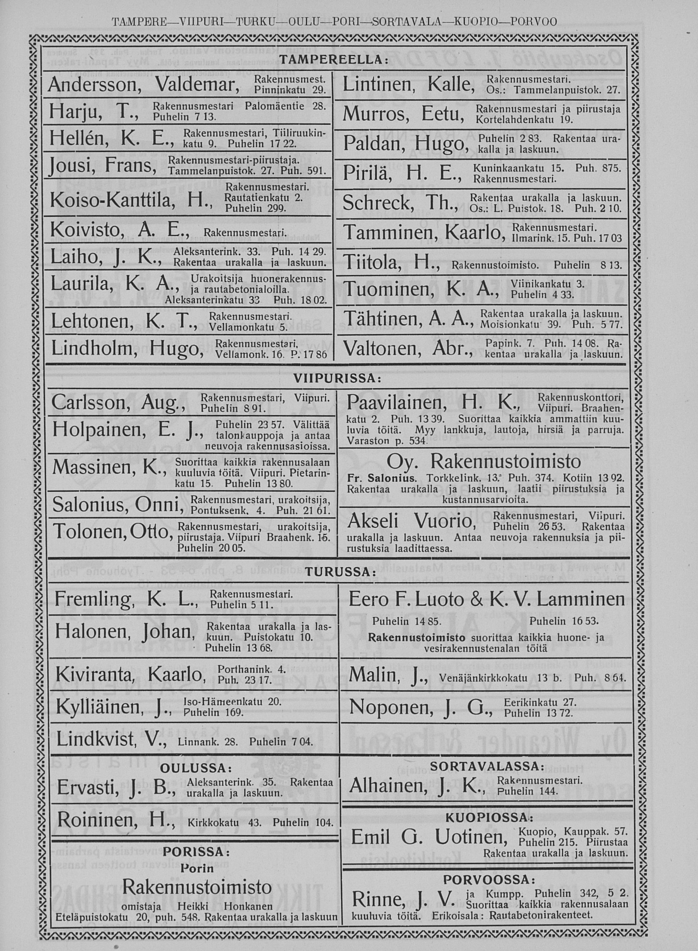 19 05 1923 Rakennustaito Suomen Rakennusmestariliiton Ammattilehti No 10 Digitaaliset Aineistot Kansalliskirjasto