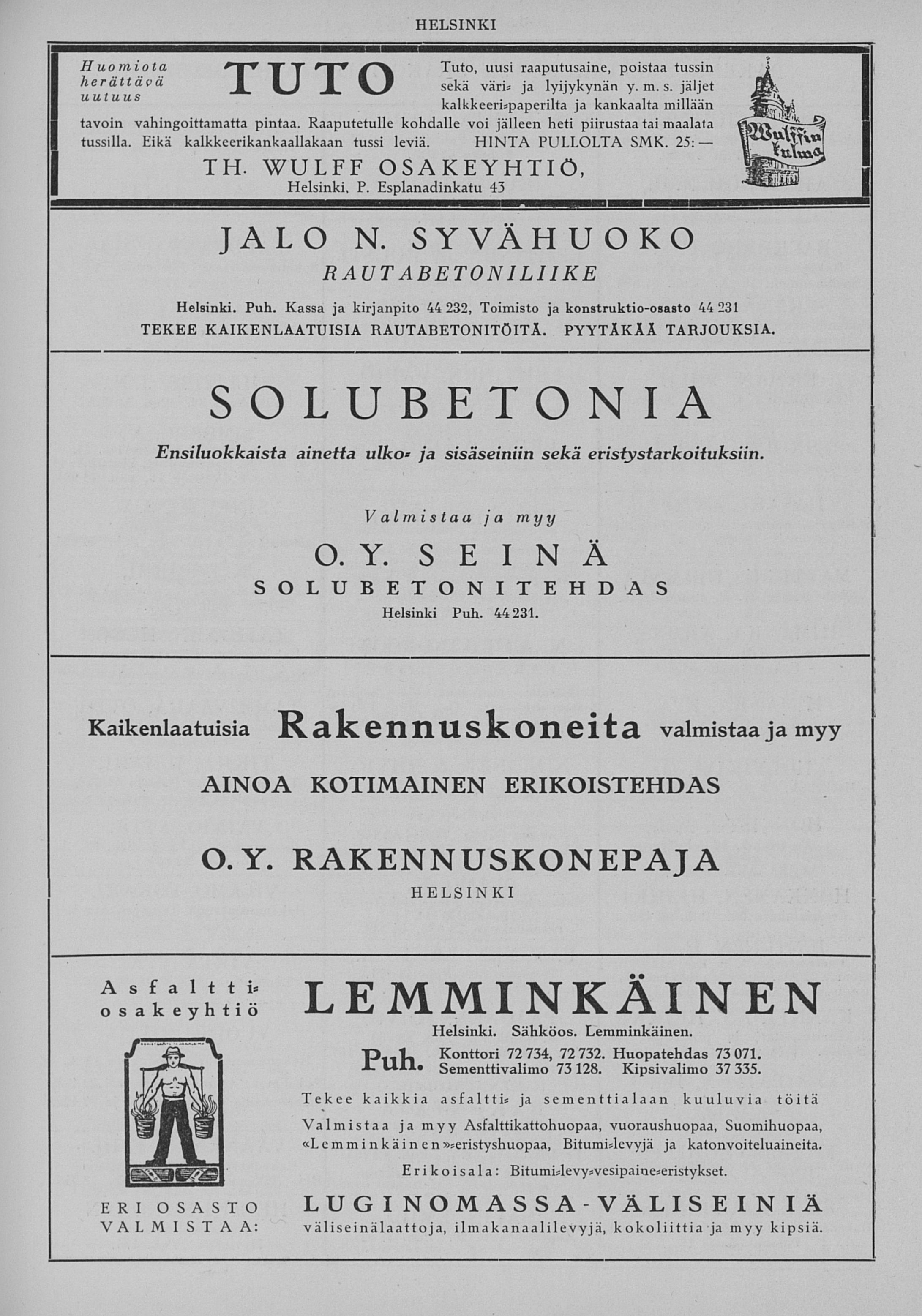second pine tree Distant 18.05.1929 Rakennustaito : Suomen rakennusmestariliiton ammattilehti no 10  - Digitaaliset aineistot - Kansalliskirjasto