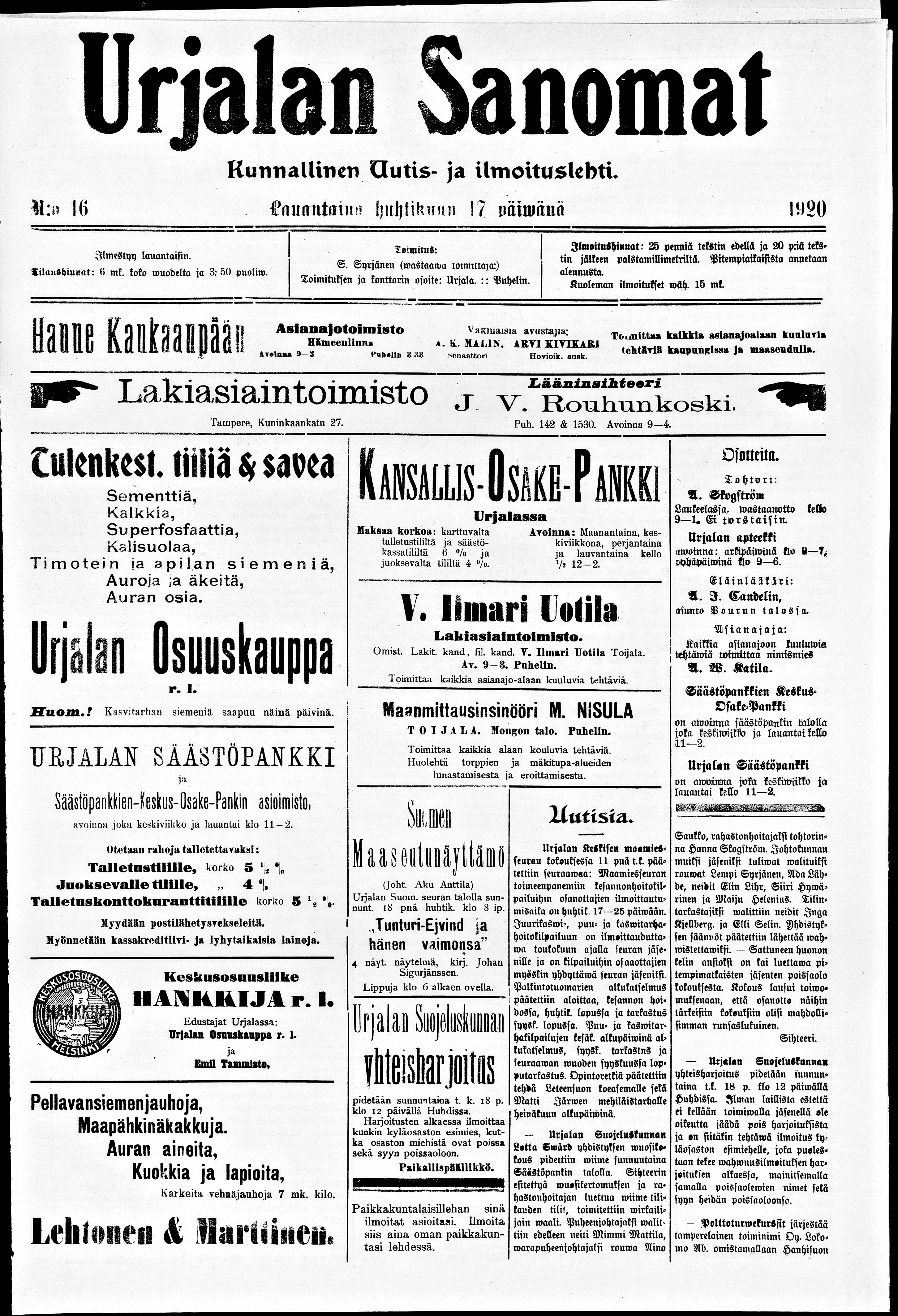 Digitaaliset aineistot - Kansalliskirjasto