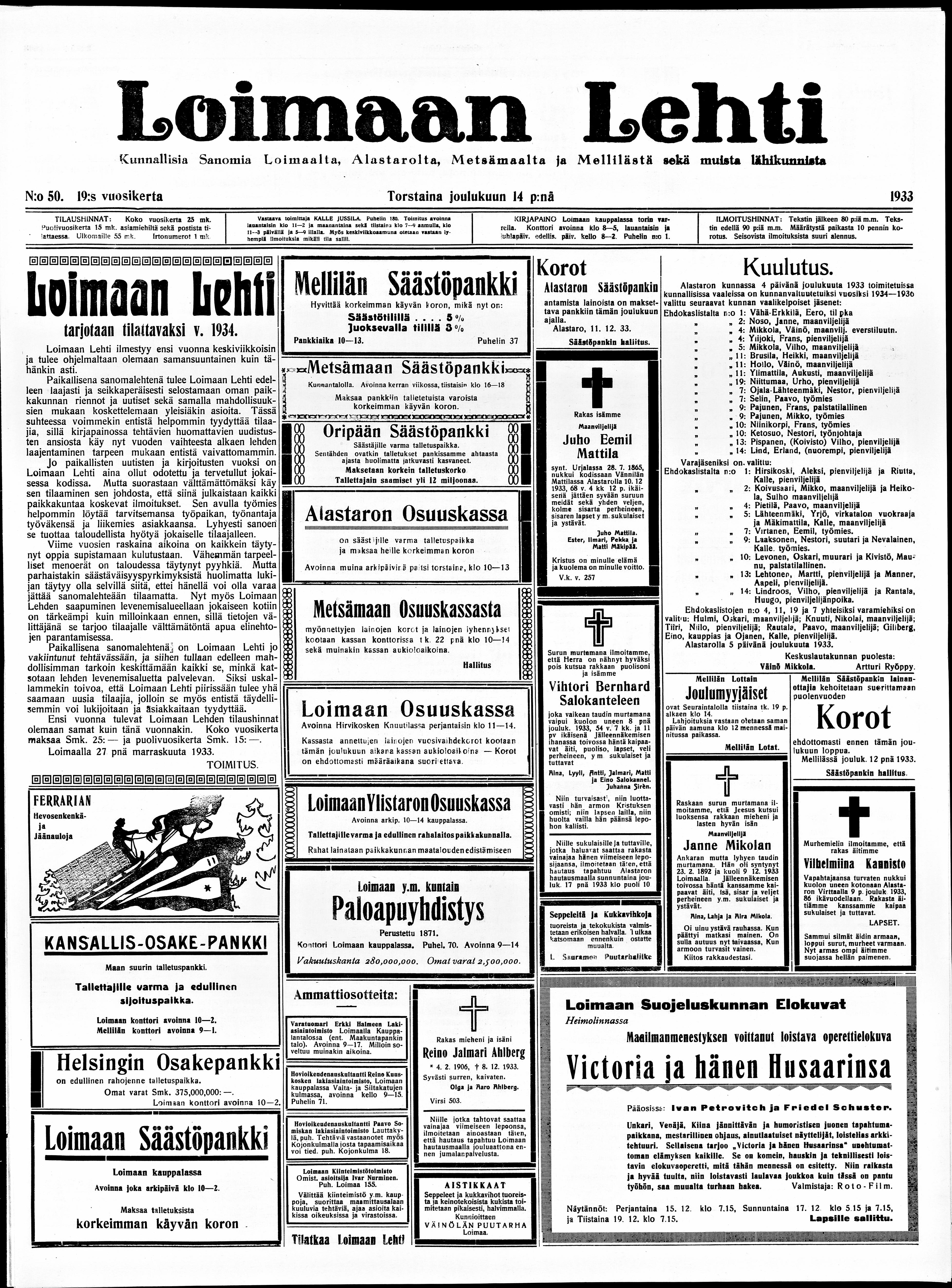 Digitaaliset aineistot - Kansalliskirjasto