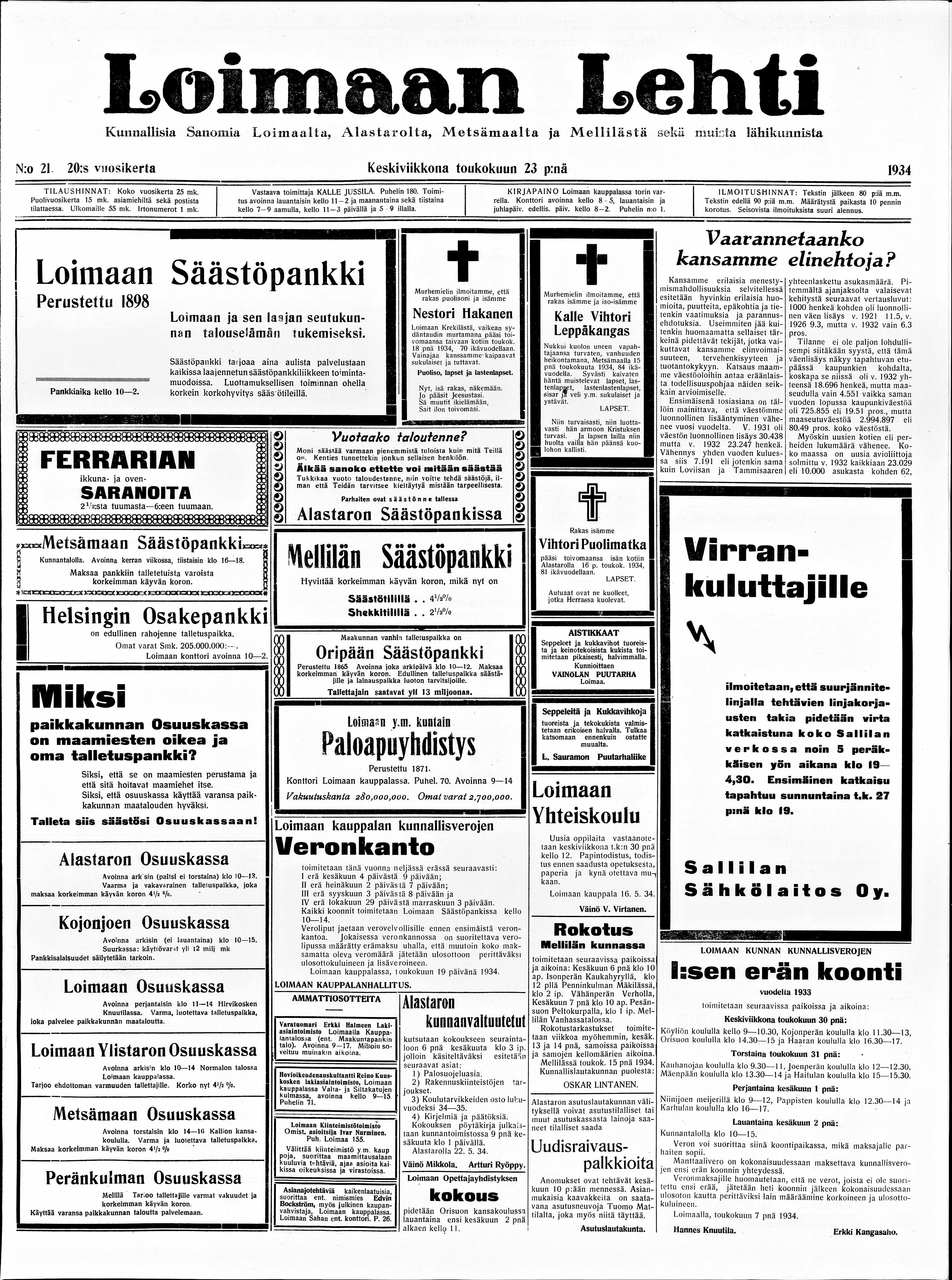 Digitaaliset aineistot - Kansalliskirjasto