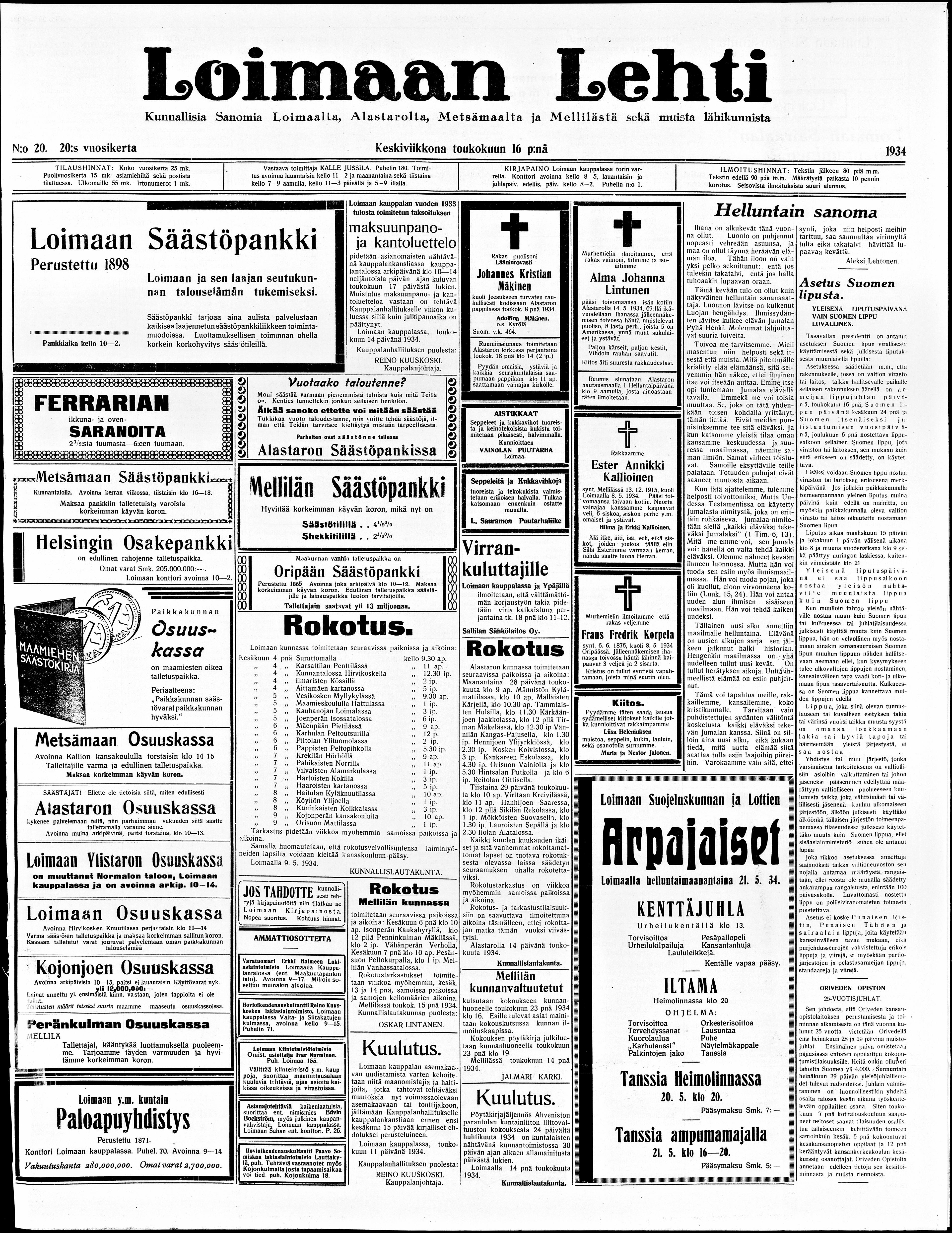 Digitaaliset aineistot - Kansalliskirjasto