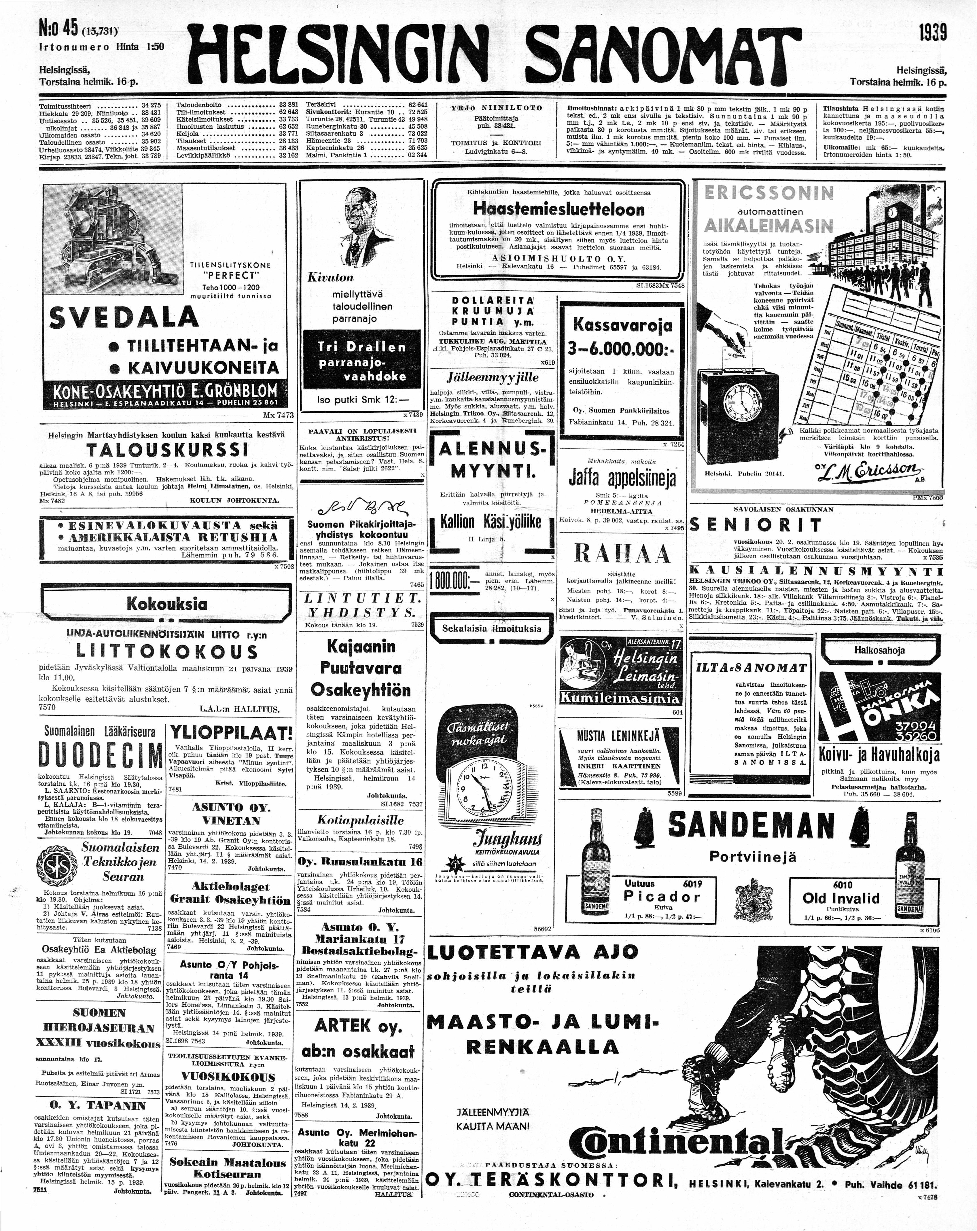 Digitaaliset aineistot - Kansalliskirjasto