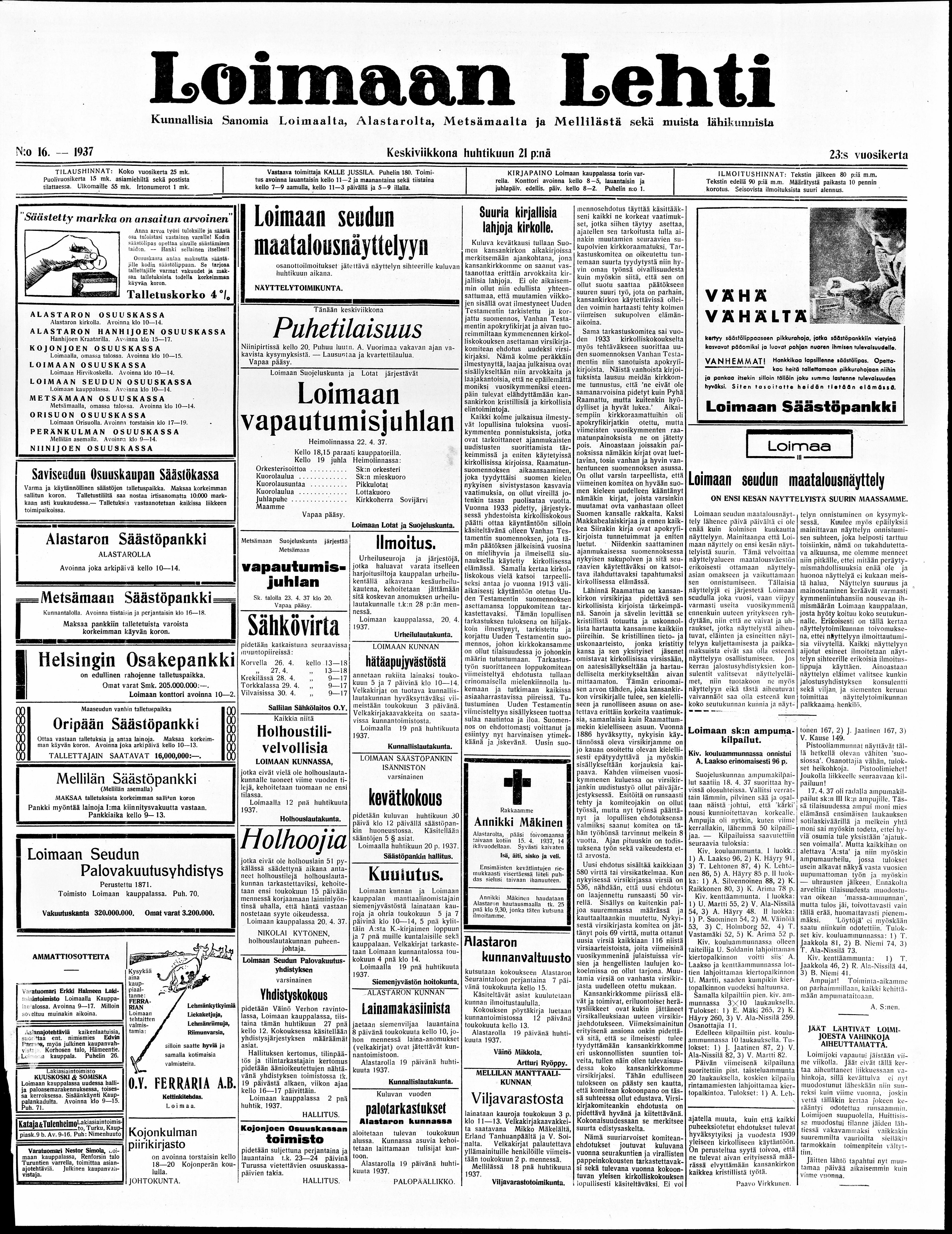Digitaaliset aineistot - Kansalliskirjasto